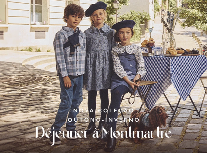 Nova colecao outono-inverno 2025 Sergent Major - Déjeuner à Montmartre
